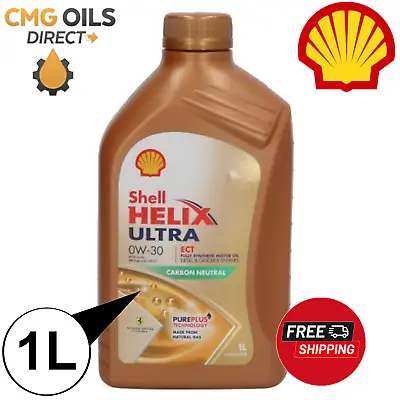 £12.99 • Buy Shell Helix Ultra 0w30 Ect *bmw Ll04 Approved* 1l * Genuine Bmw Engine Oil