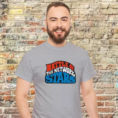 Battle Of The Network Stars Unisex Heavy Cotton Tee (ABC CBS NBC) • $17.99