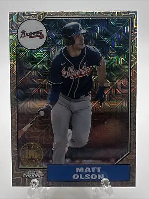 2022 Topps Update #T87C-40 Matt Olson Atlanta Braves • $1.10