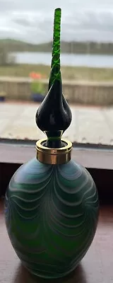 Rare Okra Art Glass Scent Bottle  • £60