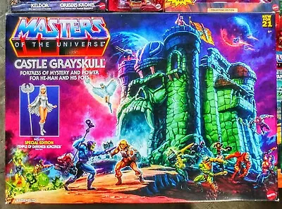 Masters Of The Universe Grayskull Playset SEALED With Special Edition Sorceress • $85.51