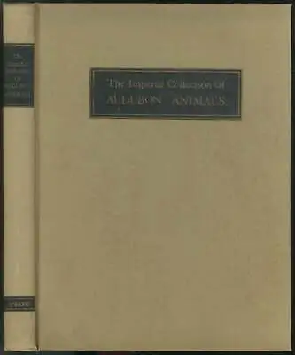 John James AUDUBON / Imperial Collection Of Audubon Animals The Quadrupeds 1967 • $30