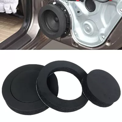 £5.59 • Buy 1 Pair 6.5 Inch Car Door Audio Speaker Soundproof Foam Ring Insulation Mat Pad