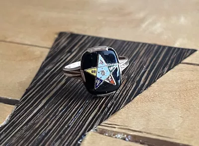 Vintage Masonic Ring 10k Gold - Women’s Eastern Star • $64