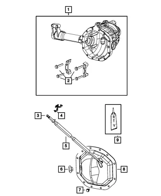 Genuine Mopar Axle Vent J5352955 • $6.29