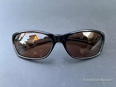 Authentic SERENGETI Rieti 6880 Black Sunglasses W/ Glass Lenses - Made In Japan • $79