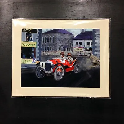 Austin 7 Ulster Seven RAC Tourist Trophy Race Ards Print • £8