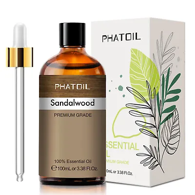 $24.99 • Buy Sandalwood Essential Oil 100ML-100% Pure And Natural Aromatherapy Diffuser  Oil