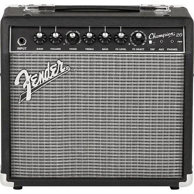 Fender Champion 20 Guitar Combo Amp Black • $129.99