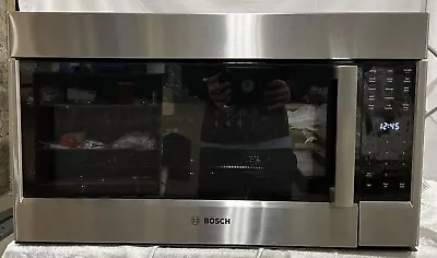 Bosch 800 Series HMV8053U 30  1.8 Cu.Ft Convection Over-The-Range Microwave Oven • $500