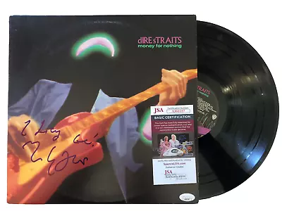 DIRE STRAITS Money For Nothing Signed Record Album Excellent JSA COA • $799.98