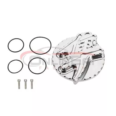 ABS Chrome 3D Fuel Tank Gas Cover 4 Holes For Suzuki GSX1300R Hayabusa 1999-2007 • $95.20