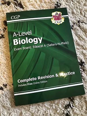A Level Biology Edexcel A (Salters-Nuffield) Complete Revision & Practice Book • £4
