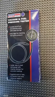 $6.23 • Buy Sealey Pressure Tester Vacuum/Fuel Diagnostic Vacuum & Fuel Pump Tester CT952