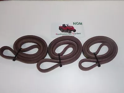 Mtd Lawnflite 548 Belt Set 1988/1989 3 Belts H5/6/35 • £47.55