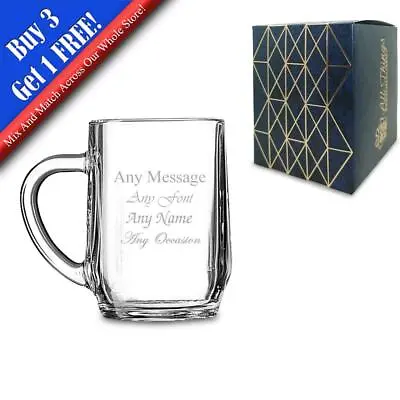 £10.95 • Buy Personalised Engraved Haworth Half Pint Tankard, Gift Boxed, Perfect For Beer