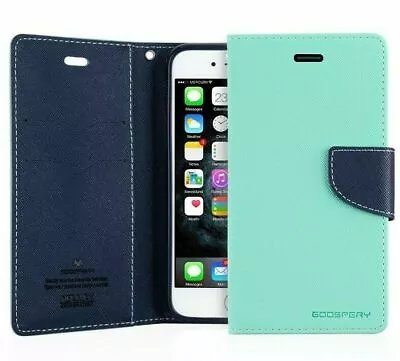 Fit IPhone X GOOSPERY Fancy Diary Gel Wallet Flip Case Cover • $12.99