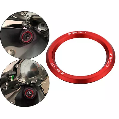 Ignition Hole Cover Parts For Kawasaki Z900   2017 Decoration Cover Red • £10.72