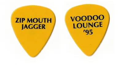 Rolling Stones Zip Mouth Jagger Voodoo Lounge '95  Guitar Pick • $75