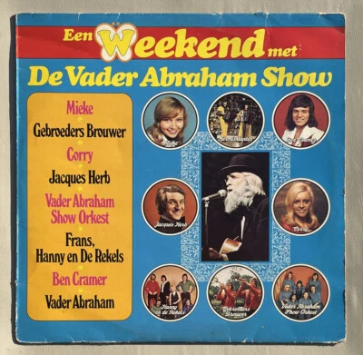 $14.99 • Buy Een Weekend Met De Vader Abraham Show Vinyl LP-Mieke-Brouwer-Corry-Jacques Herb