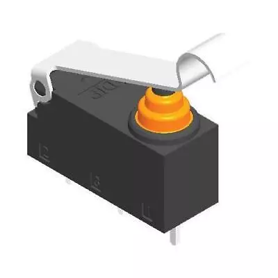 Pcb Snap Action Microswitch Simulated Roller Lever Spdt Without Posts 2A At 12V • £4.79