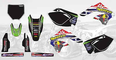 Am0090 Mx Motocross Graphics Decals Stickers For Kawasaki Kx450f 2006-2008 • $89