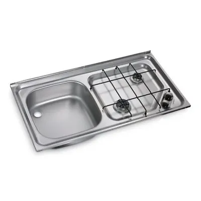 Dometic Hs2421 Smev 921 Sink & 2 Burner Hob Left Combi Marine Motorhome Camper • $250.06