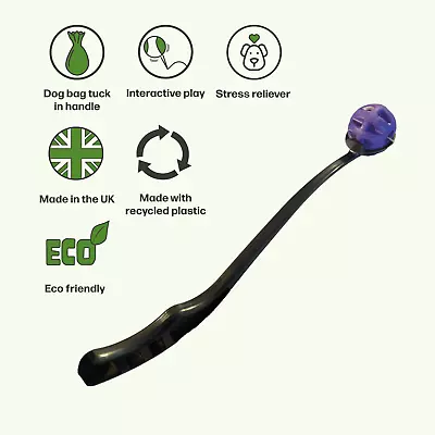 £5.95 • Buy Dog Ball Launcher Thrower - Made From Recycled Materials In The UK - Chewtopia