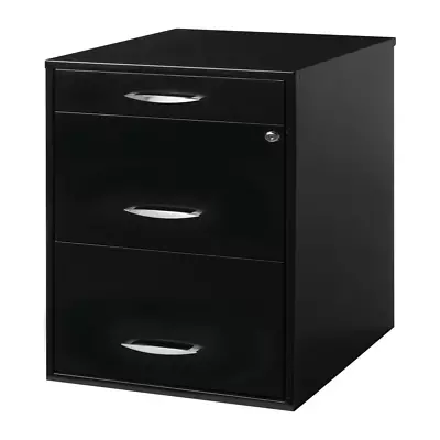 Metal Vertical Filing Cabinet Storage 18 W 3-Drawer Organizer File Office Home • $101.78