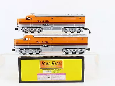 O Gauge 3-Rail MTH 30-2126-1 DRGW Rio Grande PA A/A Diesel Loco Set Does Not Run • $349.95