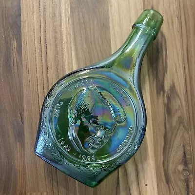 Vintage Wheaton Green Glass Bottle Robert Francis Kennedy • $15