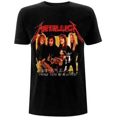 Metallica Garage Photo Black T-Shirt OFFICIAL • $18.99