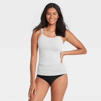 $12 • Buy Women's All-in-One Nursing And Pumping Cami - Auden Heather Gray 2X