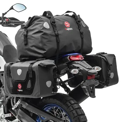 Saddlebag Set For Yamaha YBR 125 / Custom RX60 Tail Bag • £146.48