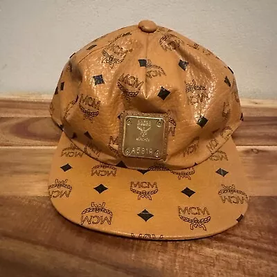 MCM Snapback Hat • $250