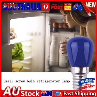 E14 Light Bulb 3W 220V LED Decorative Light Fridge Lamp (Blue) • $7.39