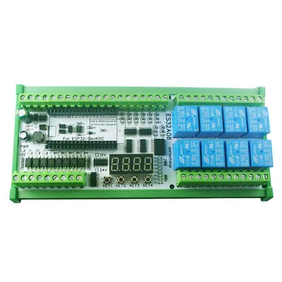 DC 12V 24V 8AI-8DI-8DO Expansion Board RS485 Analog Collection Wifi Relay Switch • $25.89