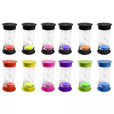 6-color Sand Timer Hourglass Sandglass-Timer 30s/1min/2mins/3mins/5-mins/10mins • $31.36