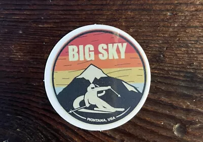 Big Sky Montana Ski Sticker • $3.98