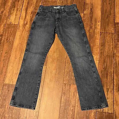 Wrangler Jeans Men’s 29 X 30 Retro Slim Boot Cut Fit Medium Wash Distressed • $16.99