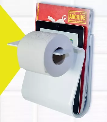 Read&Roll - Toilet Paper Roll Magazine  Ipadtablet Pc Holder . • $45