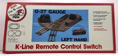 K-Line K-275 O-27 Gauge Left Hand Remote Control Switch EX/Box • $29.99