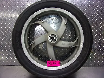 $131.95 • Buy  668 A Buell Blast 500 2007 Oem  Rear Wheel  (tire Bad)