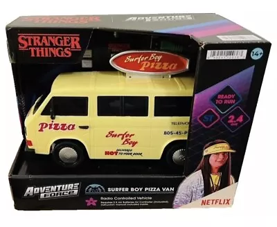 Stranger Things Adventure Force Surfer Boy Pizza VolksWagen Van Radio NETFLIX • $16.95