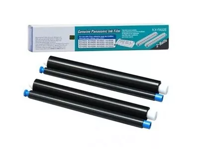 Original Panasonic KX-FA55X Black Ink Film Fax Machine (2 Pack Each Box) X 3 Box • £38.95