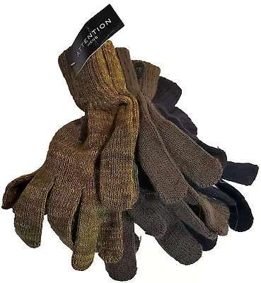 3 Pair Of Men's Knit Gloves Size L/XL • $3.50