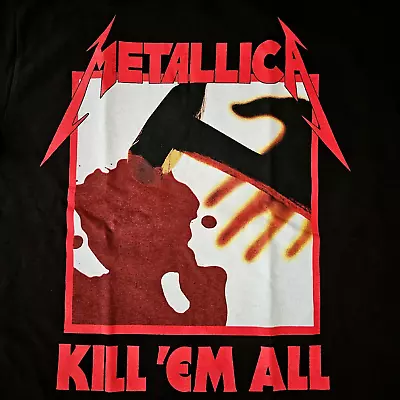 FREE SAME DAY SHIPPING Brand New Classic METALLICA Kill Em All Shirt XL • $17.99