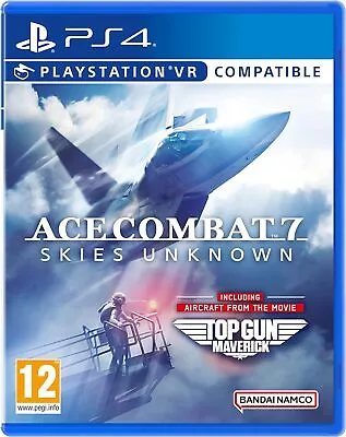 Ace Combat 7 Skies Unknown Top Gun Maverick Edition PS4 • $82.75