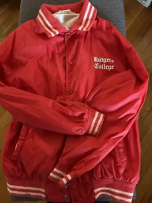 Vintage Rutgers College Jacket  • $43