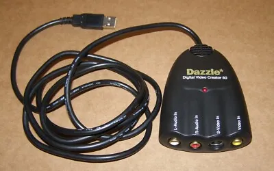 $14.95 • Buy DAZZLE Digital Video Creator 80 Video Capture Device USB DVC-80